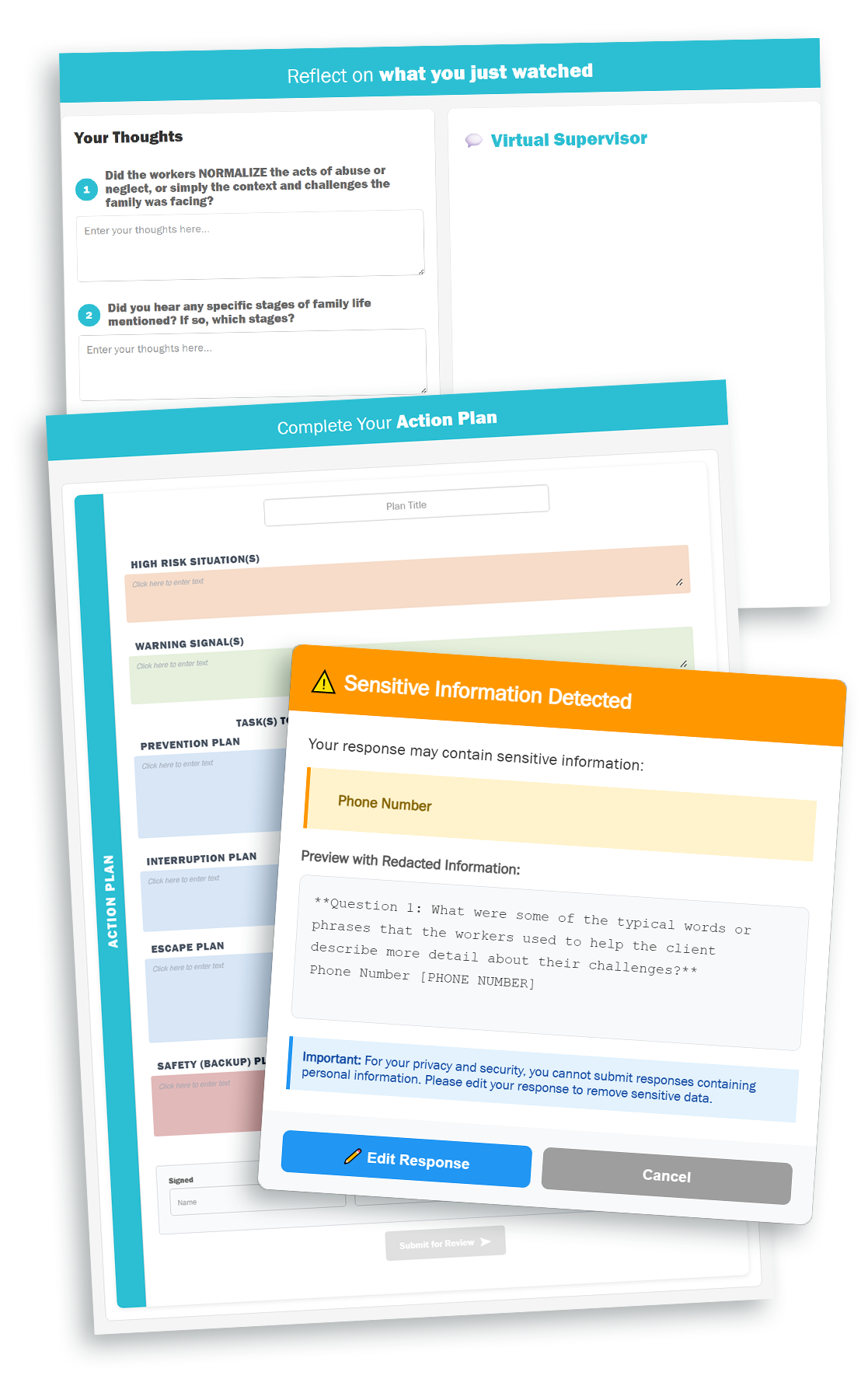 SBC AI-enhanced learning interface screenshot